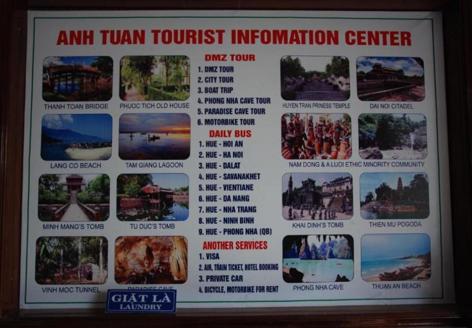 Anh Tuan Hotel Hue Esterno foto